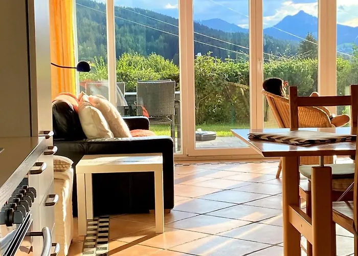 Nyaraló Mit Bergblick & Sonniger Terrasse Im Reichenbach - G26b Nesselwang