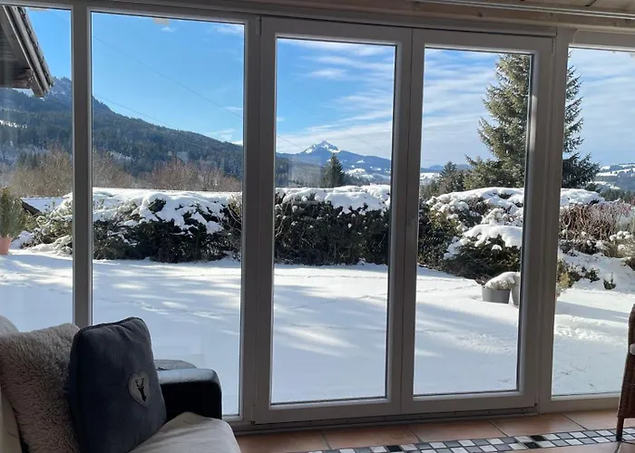 Nyaraló Mit Bergblick & Sonniger Terrasse Im Reichenbach - G26b *